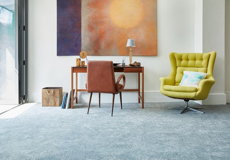 Hochwertiger Teppichboden in Wohnzimmer